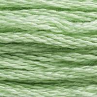 DMC 117-164 Mouline Stranded Cotton Six Strand Embroidery Floss Thread, Light Forest Green, 8.7-Yard