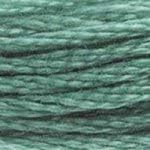 DMC 117-503 Six Stranded Cotton Embroidery Floss, Medium Blue Green, 8.7-Yard