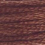 DMC 117-632 Six Stranded Cotton Embroidery Floss, Ultra Very Dark Desert Sand, 8.7-Yard