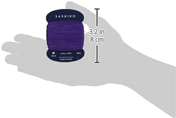 Yokota Daruma Sashiko Thread Single and Variegated Color (Grape, Thin 40M Card)