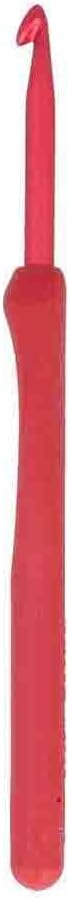 Tulip Etimo Red Crochet Hook Soft-Grip 5.00mm 1pc