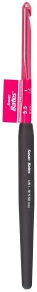 Susan Bates Bulk Ergonomic Crochet Hook, Size I