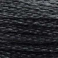 DMC 117-3799 Mouline Stranded Cotton Six Strand Embroidery Floss Thread, Dark Pewter Grey, 8.7-Yard