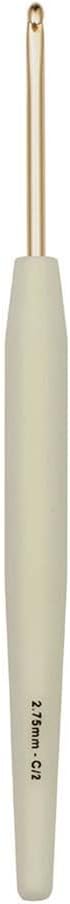 Knitter’s Pride Pearl Aluminum Crochet Hook – US Size C (2.75mm)