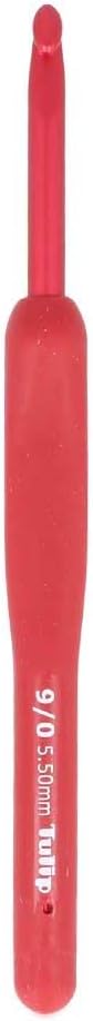Tulip Etimo Red Crochet Hook Soft-Grip 5.5mm - 1pc