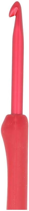 Tulip Etimo Red Crochet Hook Soft-Grip 4.50mm 1pc