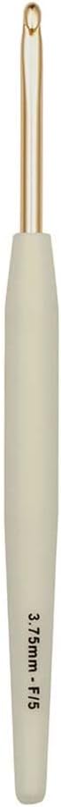 Knitter’s Pride Pearl Aluminum Crochet Hook – US Size F (3.75mm)