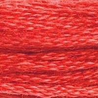 DMC 117-349 Mouline Stranded Cotton Six Strand Embroidery Floss Thread, Dark Coral, 8.7-Yard