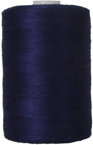 Threadart 100% Cotton Thread | for Quilting, Sewing, and Serging | 1000M Spools 50/3 Weight | DK Blue 308