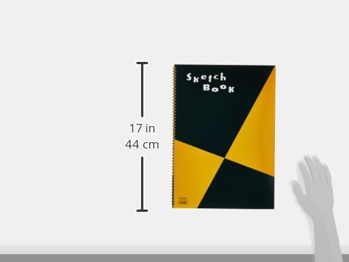 Maruman ZUAN Sketchbook, A3, 16.54" x 11.85", Classic Drawing Paper Sketchbook Pad, 24 Pages of Acid-Free Textured Paper for Sketching, Durable Twin-Wire Binding, Made in Japan