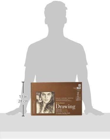 Strathmore (400-6 400 Series Drawing, Medium Surface, 12"x18", 24 Sheets , White