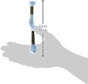 DMC 117-67 Six Stranded Cotton Embroidery Floss, Variegated Baby Blue, 8.7-Yard