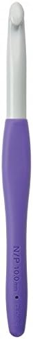 Clover 1057/NP Amour Crochet Hook, Size N/P/10.0mm (Pack of 2)