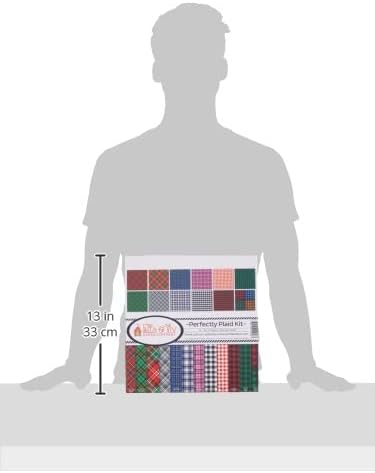 Ella & Viv by Reminisce EAV-928 Ella & Viv Perfectly Plaid Scrapbook Collection Kit Ella & Viv Perfectly Plaid Scrapbook Kit
