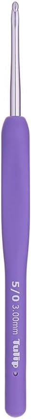 Tulip Etimo Murasaki Crochet Hook Softgrip 3.00mm - 1pc