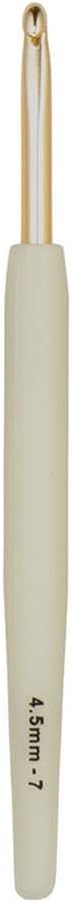 Knitter’s Pride Pearl Aluminum Crochet Hook – US Size 7 (4.5mm)