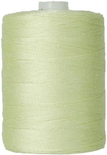 Threadart 100% Cotton Thread | for Quilting, Sewing, and Serging | 1000M Spools 50/3 Weight | Celery 501