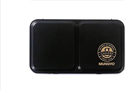 Mungyo Professional Half Pan Size Water Colors Set in Tin Case/Integral Mixing Palette in The lid (12 Colors)