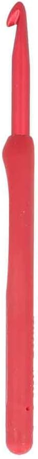 Tulip Etimo Red Crochet Hook 6.0 mm Soft-Grip Handle - 1 Piece