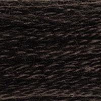 DMC 117-3371 Mouline Stranded Cotton Six Strand Embroidery Floss Thread, Black Brown, 8.7-Yard
