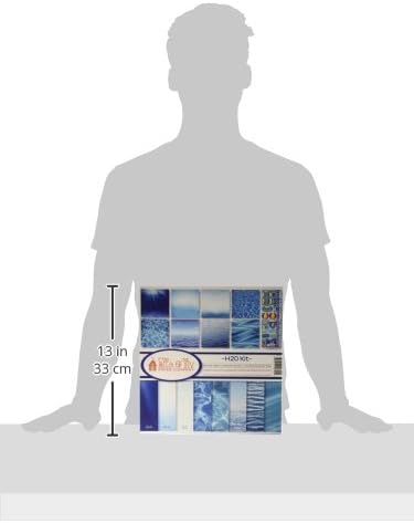 Reminisce EAV-795 H2O Collection Kit Blue, 12x12 inches