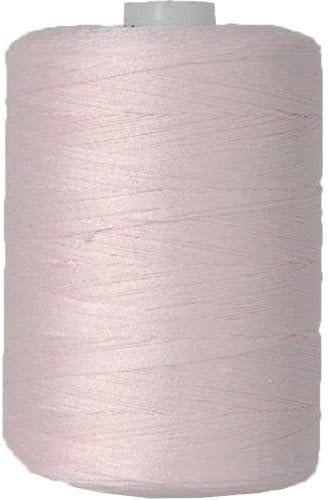 Threadart 100% Cotton Thread | for Quilting, Sewing, and Serging | 1000M Spools 50/3 Weight | Pale Pink 201