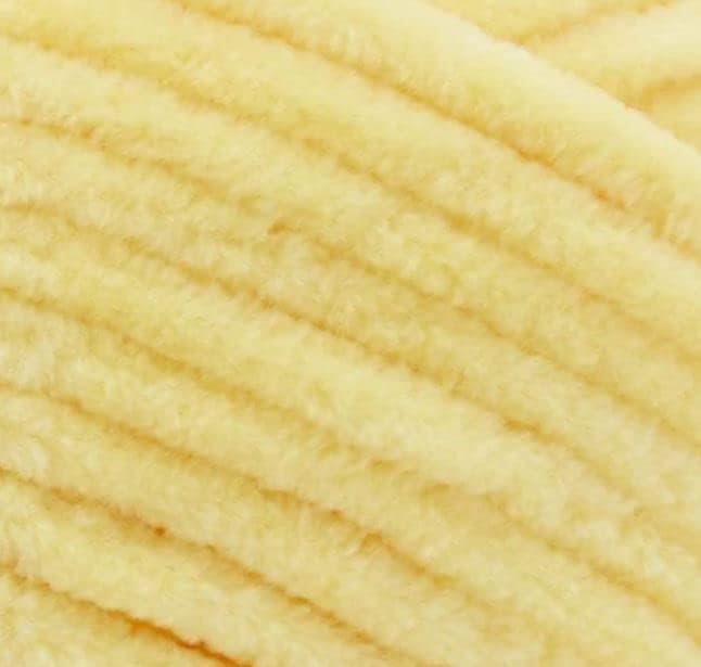 Premier Yarns Parfait Chunky Chenille 3.5 Oz 6 Super Bulky Weight 3 Pack Bundle with Bella's Stitch Place Holders (Sunshine)