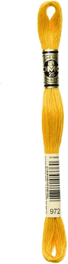 DMC Stranded Cotton Embroidery Thread 972 - per skein