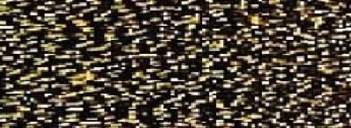 Madeira 9842-251 Metallic Nylon/Polyester Embroidery Thread, 40wt/220 yd, Textured Multi Gold Black