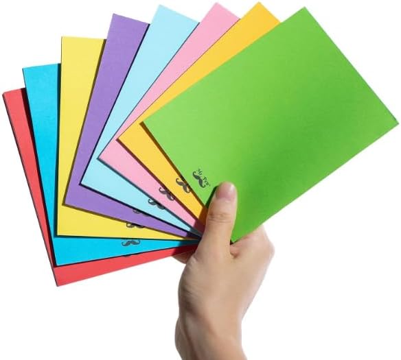 Mr. Pen- Colorful Blank Books, 4.25 x 5.5 Inches, 6 Pack, 32 Pages, Blank Notebooks for Kids, Mini Notebooks for Kids, Mini Journal for Students, Blank Journal for Kids, Unlined Notebook, Kids Journal