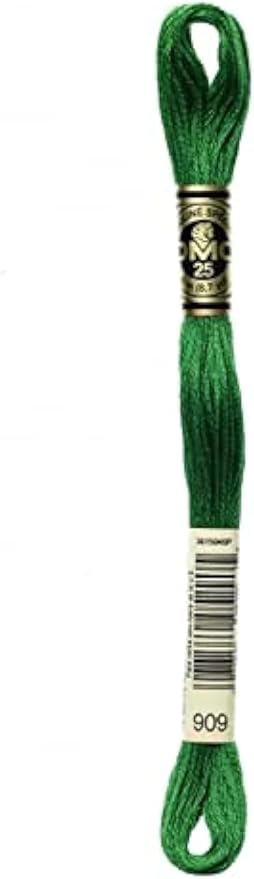 DMC Stranded Cotton Embroidery Thread 909 - per Skein