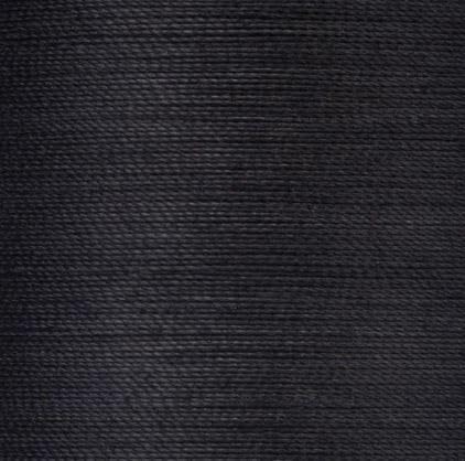 Coats & Clark Dual Duty All Purpose Sewing Thread 230A 400 Yards Each Spool 3 Pack Bundle with Bella's Crafts Needle Threaders (Black)