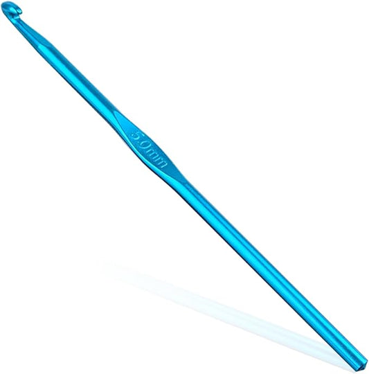 5 mm Crochet Hook, Crochet Needles for Yarn, Aluminum Ergonomic Crochet Hooks for Craft Beginners