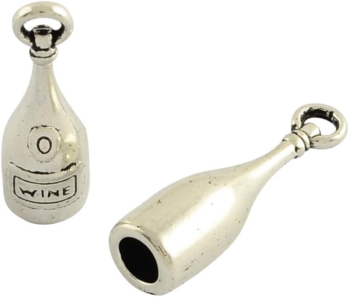Antique Silver Cross Drink Insect Animal Theme Charms for DIY Jewelry Bracelet Necklace Earring Keychain Decor