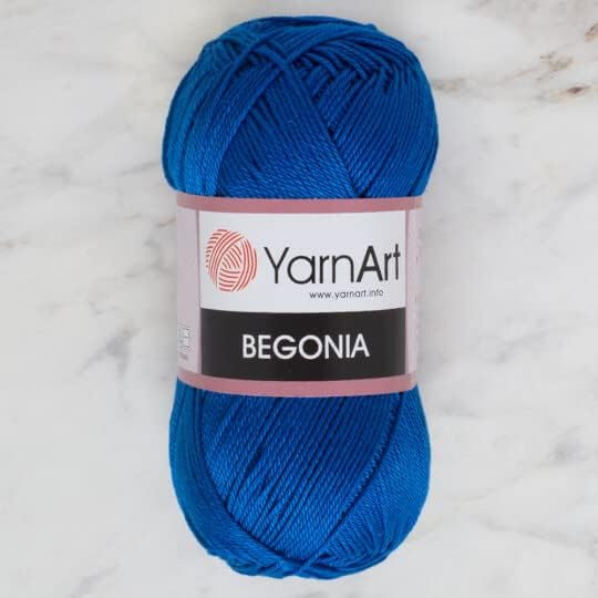 Yarnart Begonia, 100% Mercerized Cotton, 1.76 Oz (50g) / 185 Yrds (169m) Fine Sport: 2, amigurumi Yarn, Summer Yarn (4915)
