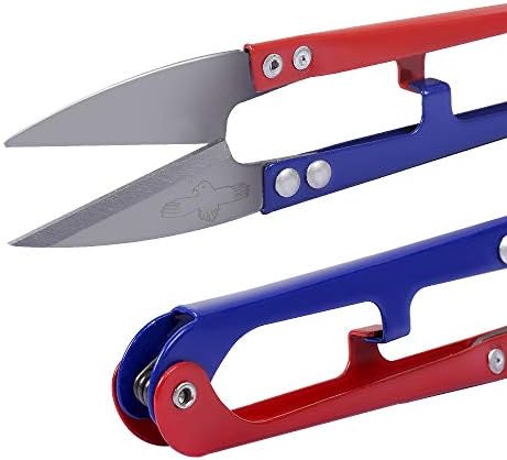 UCEC 12 Pack Thread Snips, Small Sewing Scissors & Crochet Thread Cutter Yarn Cutter, Sewing Snips for Stitching, Embroidery, Knitting and Mini DIY Supplies, Colorful