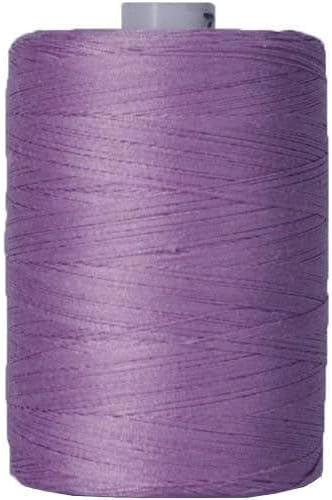 Threadart 100% Cotton Thread | for Quilting, Sewing, and Serging | 1000M Spools 50/3 Weight | Lavender 726
