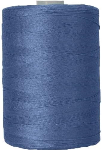Threadart 100% Cotton Thread | for Quilting, Sewing, and Serging | 1000M Spools 50/3 Weight | Teal Blue 857