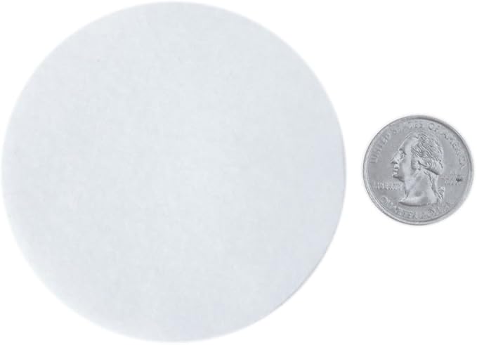 Playfully Ever After White Craft Felt Circles (3 Inch - 30pc)