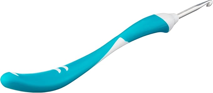 Addi Swing Crochet Hook, Turquoise 3.75mm