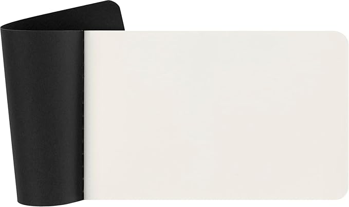 Moleskine Art Sketch Album, Hard Cover, Pocket (3.5" x 5.5") Plain/Blank, Black, 72 Pages