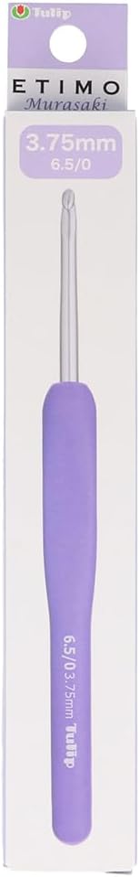 Tulip Etimo Murasaki Crochet Hook Softgrip 3.75mm - 1pc