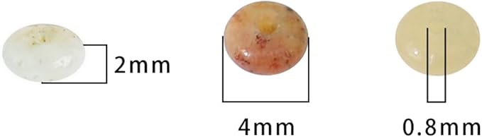 beadia natural amazonite disk stone beads 4x2mm 160pcs rondelle loose semi gemstone beads for jewelry making design