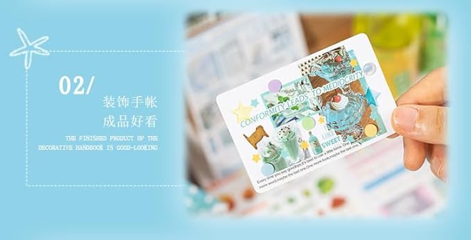 Alideco 30pcs Scrapbook Stickers Vintage Cakes Cuisine Desserts Sticker Book for Adults Sticker journaling Stickers for Scrapbooking (haifengxuyu)