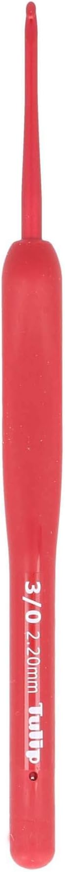 Tulip Crochet Hook, Red, 2.2mm