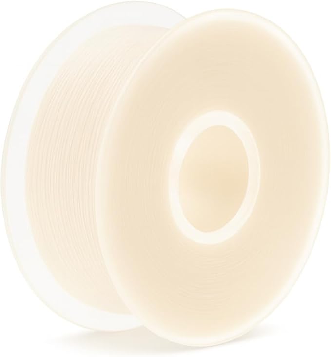 Mandala Crafts 144 Cream Size L Prewound Bobbins for Singer Sewing Machine -Size L Prefilled Bobbin Thread for Brother Sewing Machine and Embroidery