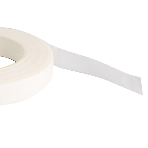 DECORA 1 roll 1/2-inch by 30 Yard White Floral Tape for Bouquet Stem Wrap Floral Arranging Craft Projects Corsages, Wedding Bouquet