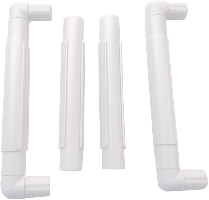 8 x 8" white plastic cross stitch frame square embroidery hoop diy sewing tools sewing hoop handhold craft clip embroidery snap frame hoop for cross stitching quilting