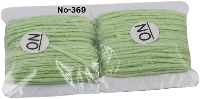Embroidery Floss Kit and Refills - Cotton Threads - DMC Color Coding for Cross Stitch, String Crafts, Friendship Bracelets