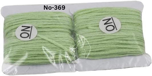 Embroidery Floss Kit and Refills - Cotton Threads - DMC Color Coding for Cross Stitch, String Crafts, Friendship Bracelets